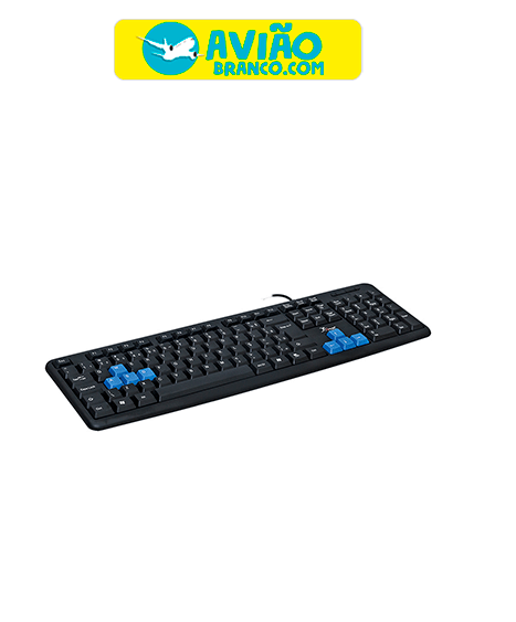 Teclado de mesa de digitação confortável teclado com fio compacto jogo de  jogo prático usb confiável teclado do jogo - AliExpress